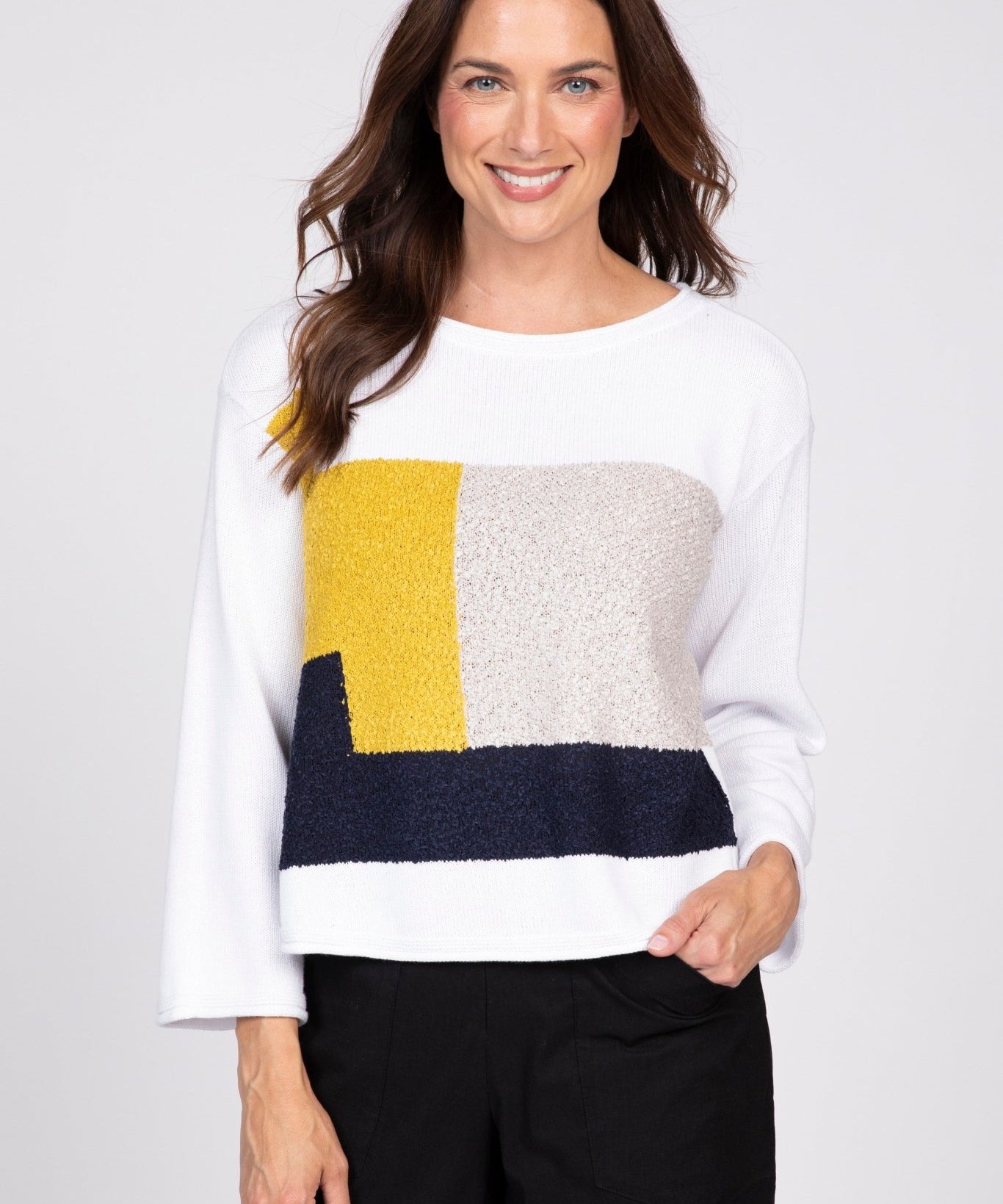 Jigsaw Sweater - Habitat - 194451671435 - Sugar River Shoppe - 