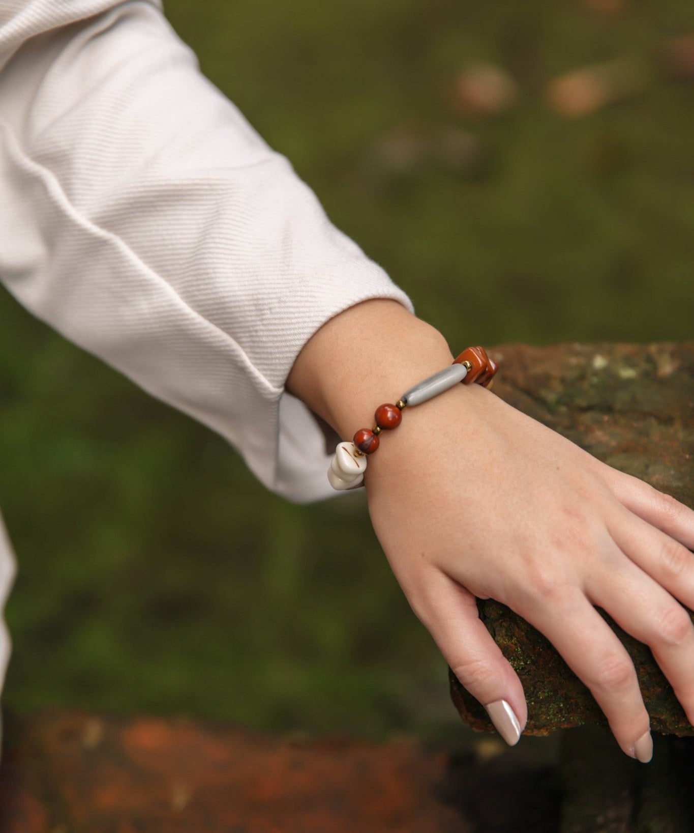 Julie Bracelet - Tagua by Soraya Cedeno - 615953811766 - Sugar River Shoppe - 