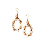 Julie Earrings - Tagua by Soraya Cedeno - 615953811735 - Sugar River Shoppe - 