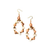 Julie Earrings - Tagua by Soraya Cedeno - 615953811735 - Sugar River Shoppe - 
