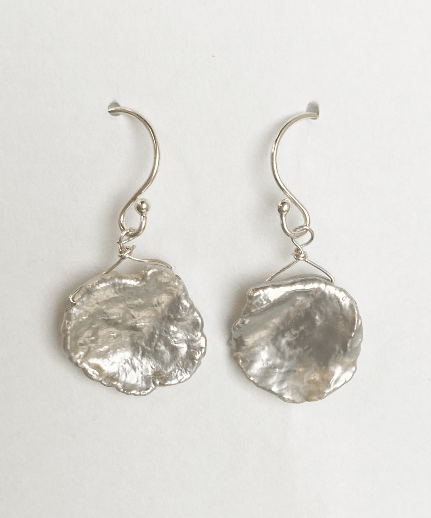Keisha pearl earrings - Treisi - 95535144 - Sugar River Shoppe - 
