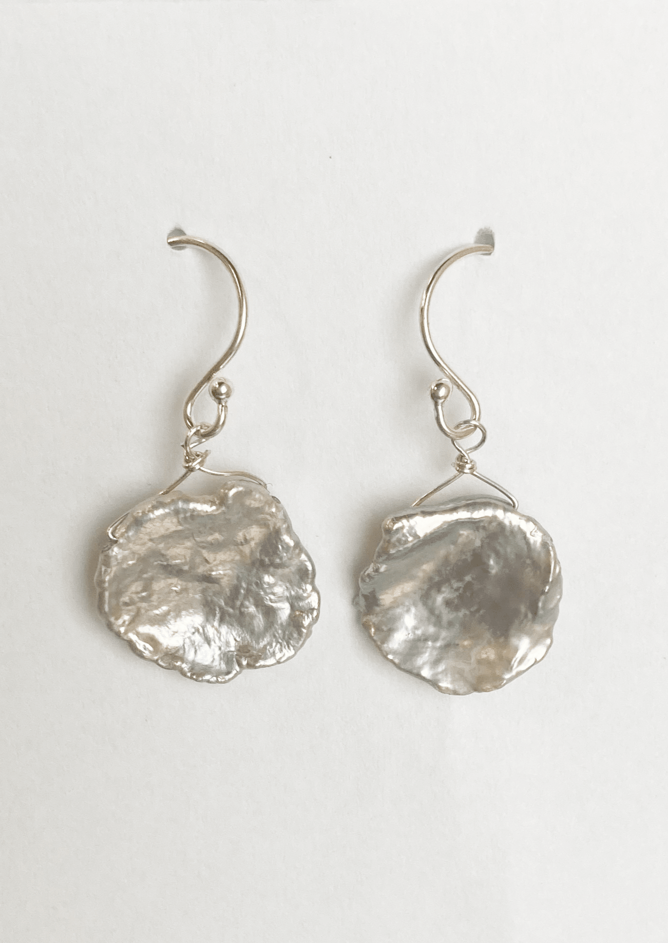 Keisha pearl earrings - Treisi - 95535144 - Sugar River Shoppe - 