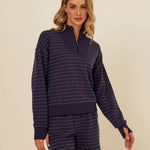 Kindra Dot Embroidered Terry Pullover - Threads 4 Thought - 195014985440 - Sugar River Shoppe - 