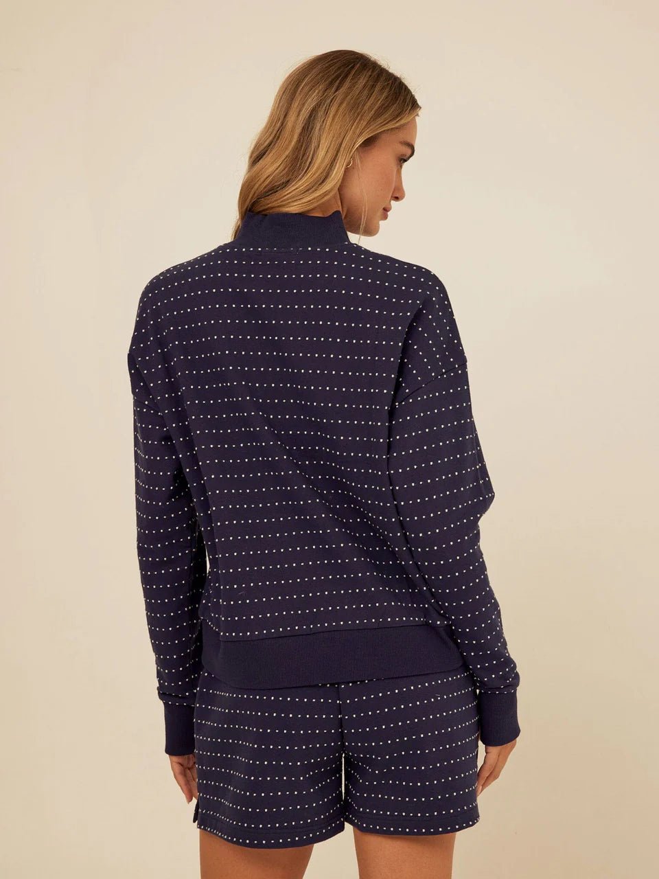 Kindra Dot Embroidered Terry Pullover - Threads 4 Thought - 195014985440 - Sugar River Shoppe - 