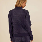 Kindra Dot Embroidered Terry Pullover - Threads 4 Thought - 195014985440 - Sugar River Shoppe - 