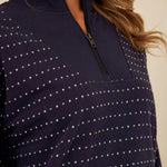 Kindra Dot Embroidered Terry Pullover - Threads 4 Thought - 195014985440 - Sugar River Shoppe - 
