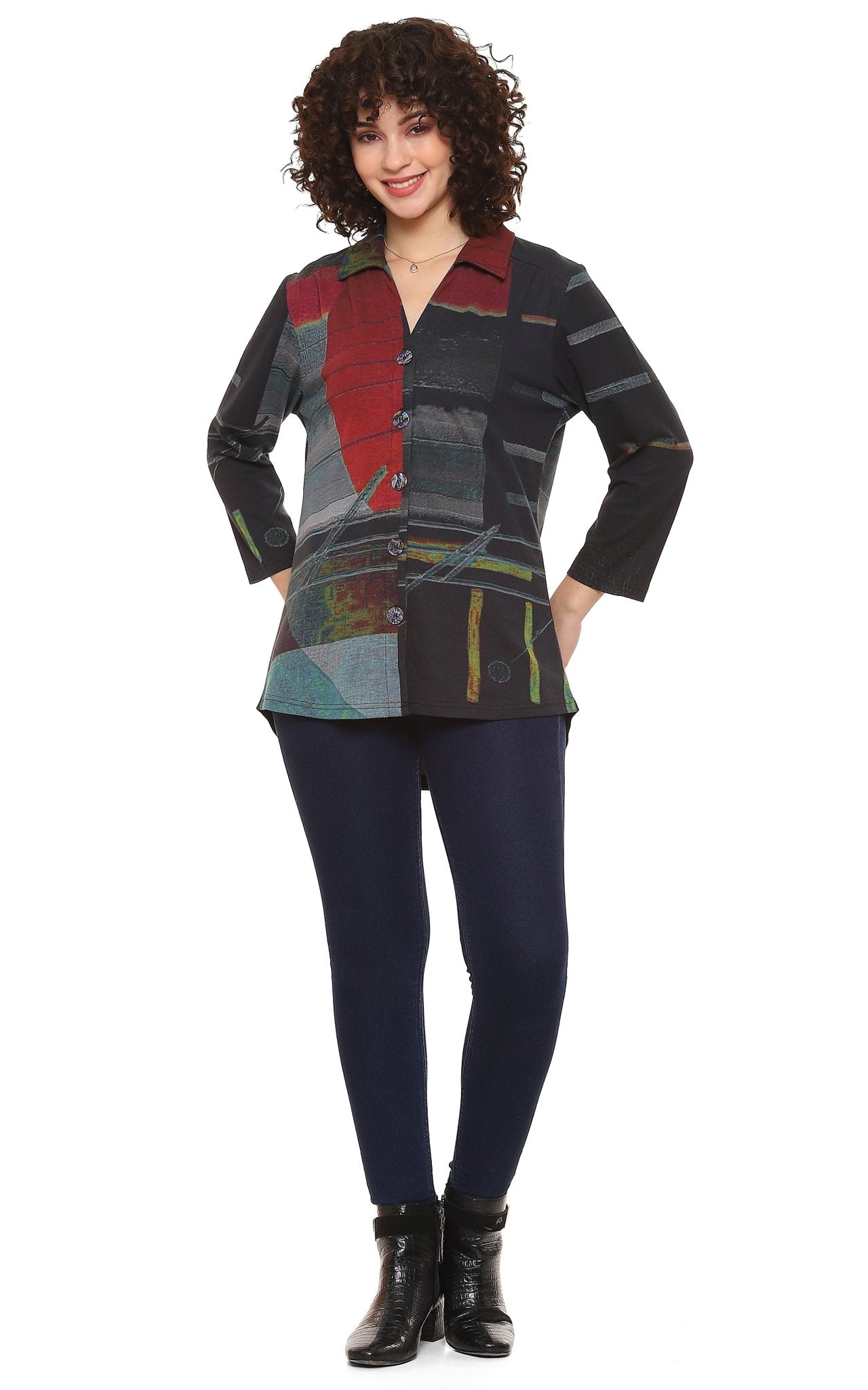 Koko Shirt - Parsley and Sage - 46707752 - Sugar River Shoppe - 