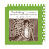 Lack Holiday Spirit Holiday Napkin - Shannon Martin Design - 810006994520 - Sugar River Shoppe - 