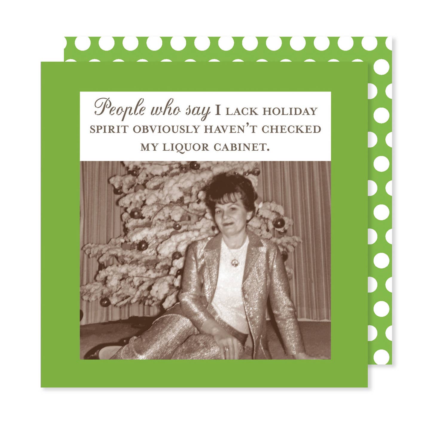 Lack Holiday Spirit Holiday Napkin - Shannon Martin Design - 810006994520 - Sugar River Shoppe - 