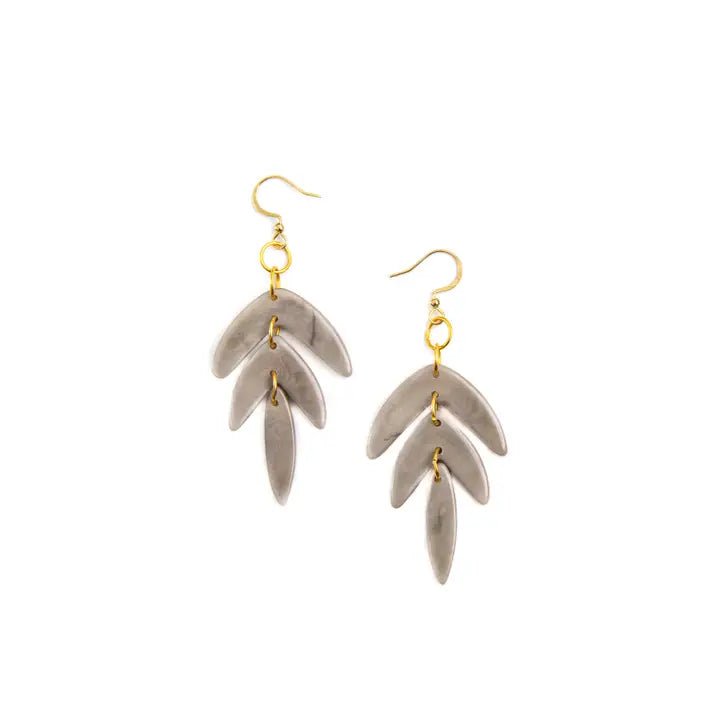 Lana Earrings - Tagua by Soraya Cedeno - 615953923995 - Sugar River Shoppe - 