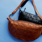 Colbie Handcrafted Leather Sling/Crossbody Bag - Sugar River Shoppe