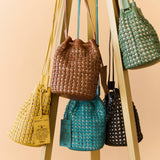 Dune Handcrafted Leather Crossbody Handbag - Sugar River Shoppe