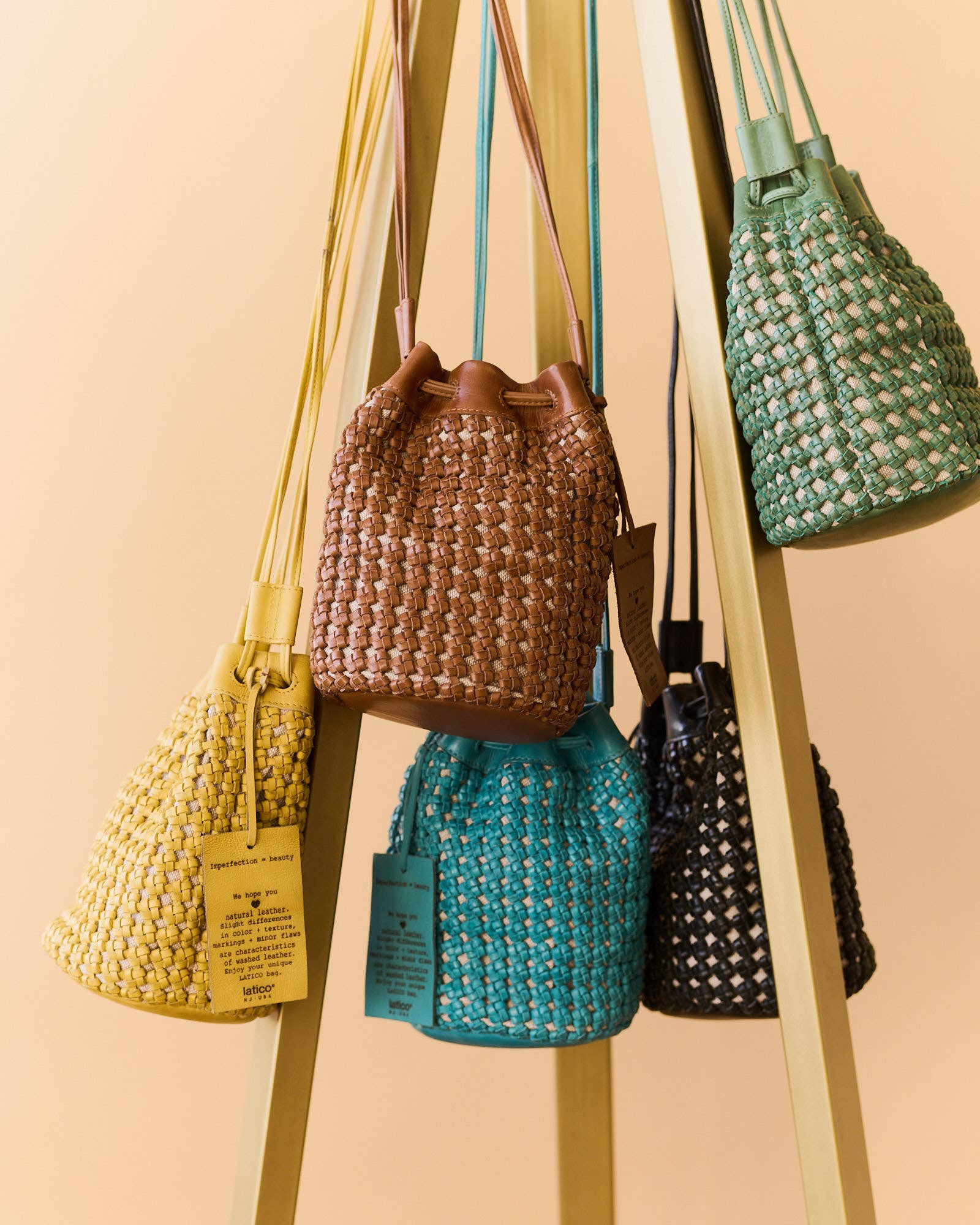 Dune Handcrafted Leather Crossbody Handbag - Sugar River Shoppe