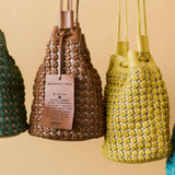 Dune Handcrafted Leather Crossbody Handbag - Sugar River Shoppe