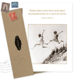 Leap Of Faith Encouragement Card - Shannon Martin Design - 810098925563 - Sugar River Shoppe - 