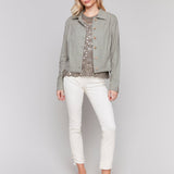 Linen Blend Jacket - Charlie B - 690178582295 - Sugar River Shoppe - 
