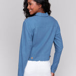 Linen Blend Jacket - Charlie B - 690178582356 - Sugar River Shoppe - 