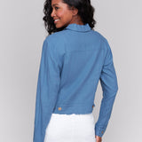 Linen Blend Jacket - Charlie B - 690178582356 - Sugar River Shoppe - 