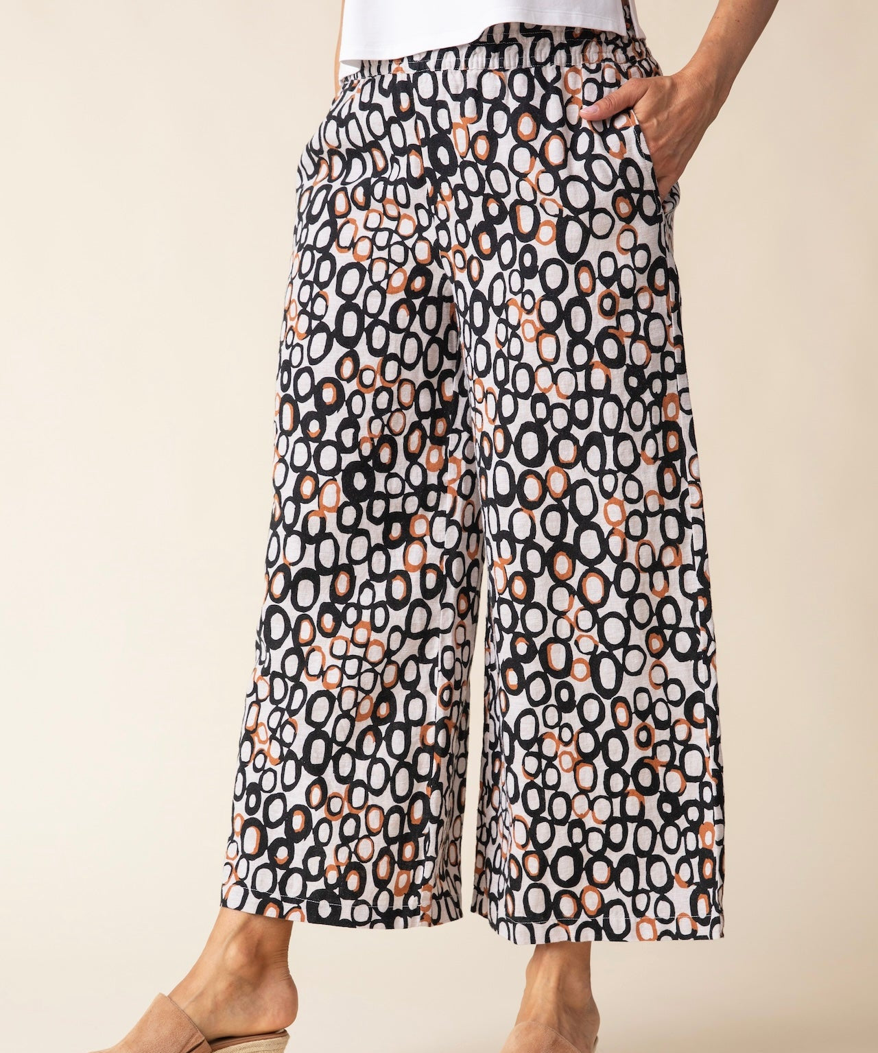 Linen Circle Veranda Pant - Habitat - 194451561071 - Sugar River Shoppe - 