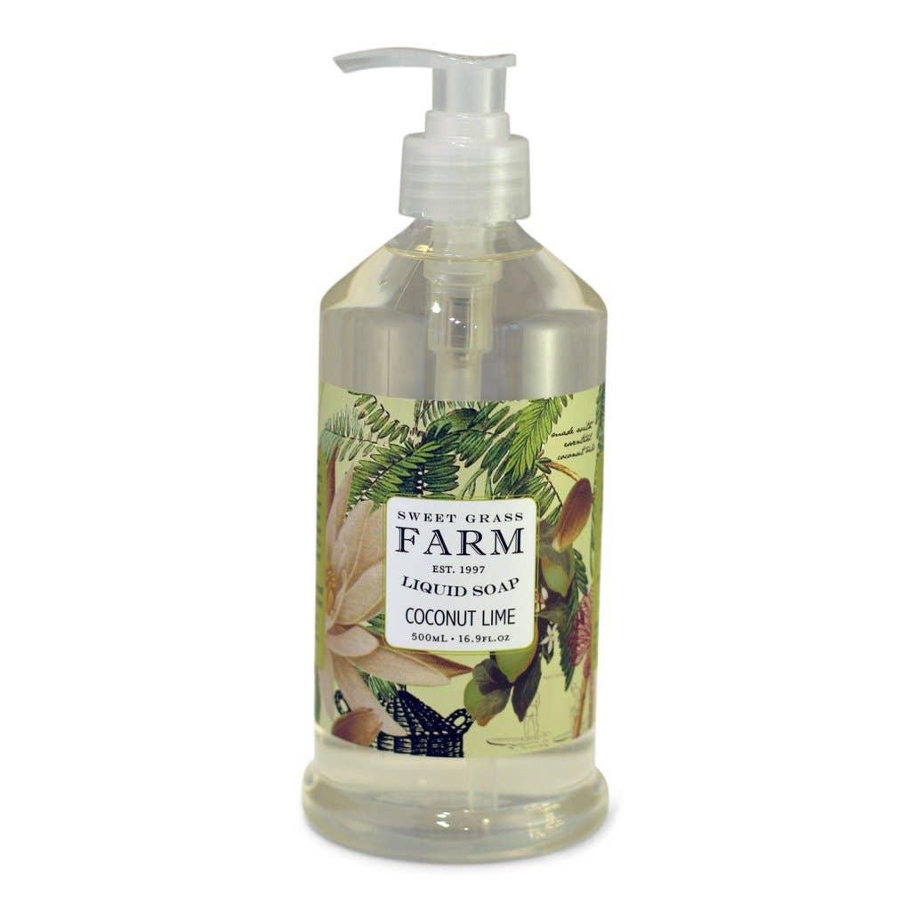 Liquid Soap with Wildflower Extracts - Gentle Moisturizing Hand & Body Cleanser - Sweet Grass Farm - 836073099555 - Sugar River Shoppe - 