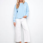 Long Sleeve Scuba Top with Soutache Detail - Charlie B - 690178719431 - Sugar River Shoppe - 
