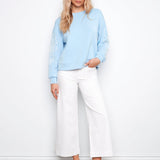 Long Sleeve Scuba Top with Soutache Detail - Charlie B - 690178719431 - Sugar River Shoppe - 