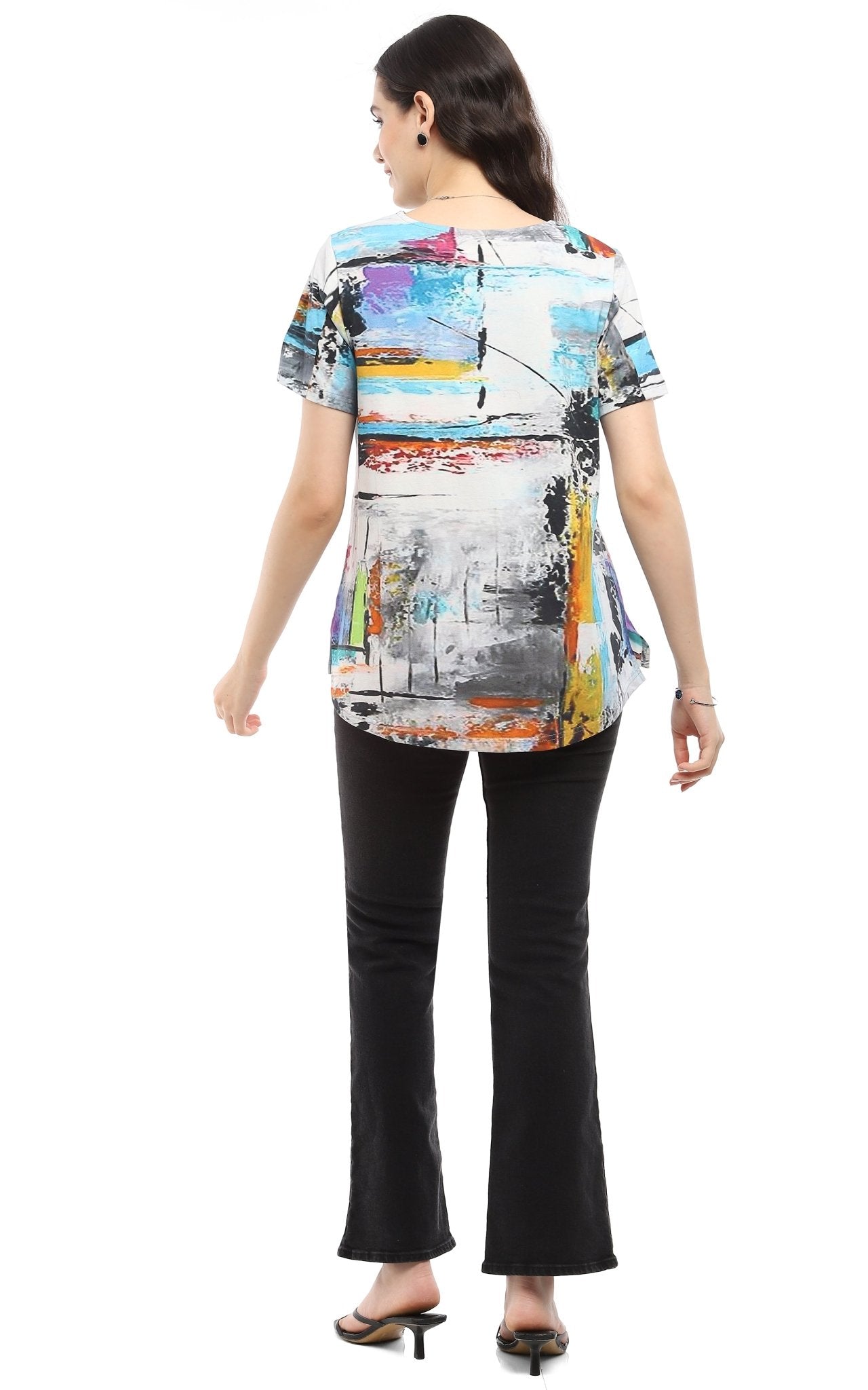 Lucy Short Sleeve Top - Parsley and Sage - 18302504 - Sugar River Shoppe - 