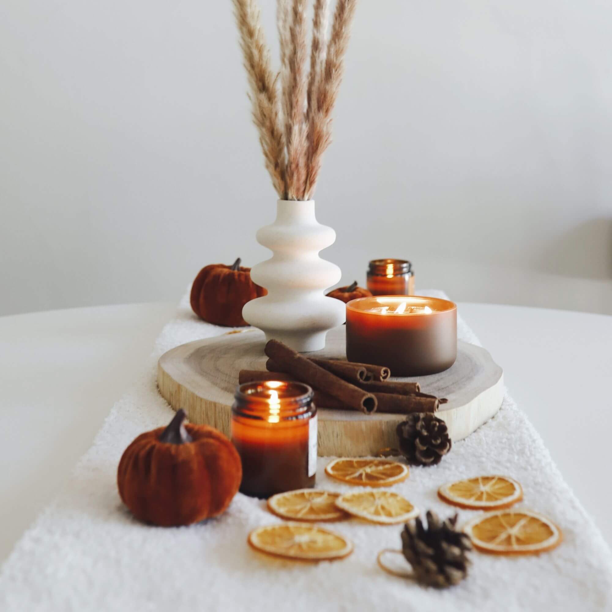 Mahogany + Cashmere - Resilience Series 3 Wick Soy Candle - Calyan Wax Co. - 850048226371 - Sugar River Shoppe - 