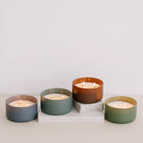 Mahogany + Cashmere - Resilience Series 3 Wick Soy Candle - Calyan Wax Co. - 850048226371 - Sugar River Shoppe - 