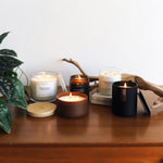 Mahogany + Cashmere - Resilience Series 3 Wick Soy Candle - Calyan Wax Co. - 850048226371 - Sugar River Shoppe - 