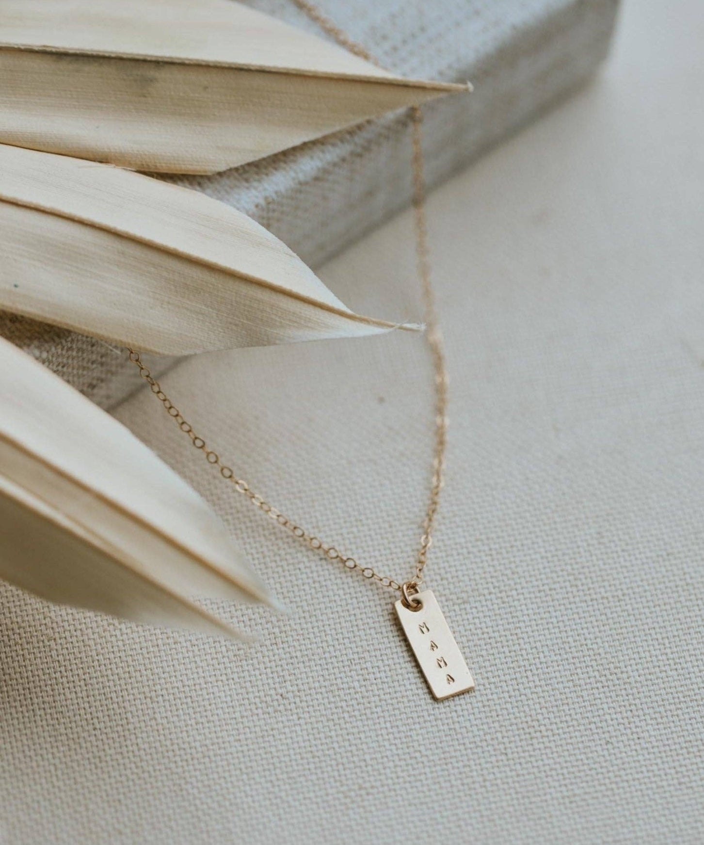 Mama Necklace | 14kt Gold Fill + Sterling Silver - Hello Adorn - 70806056 - Sugar River Shoppe - 