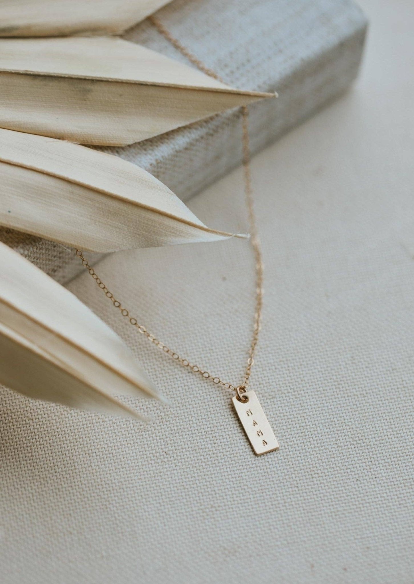Mama Necklace | 14kt Gold Fill + Sterling Silver - Hello Adorn - 70806056 - Sugar River Shoppe - 