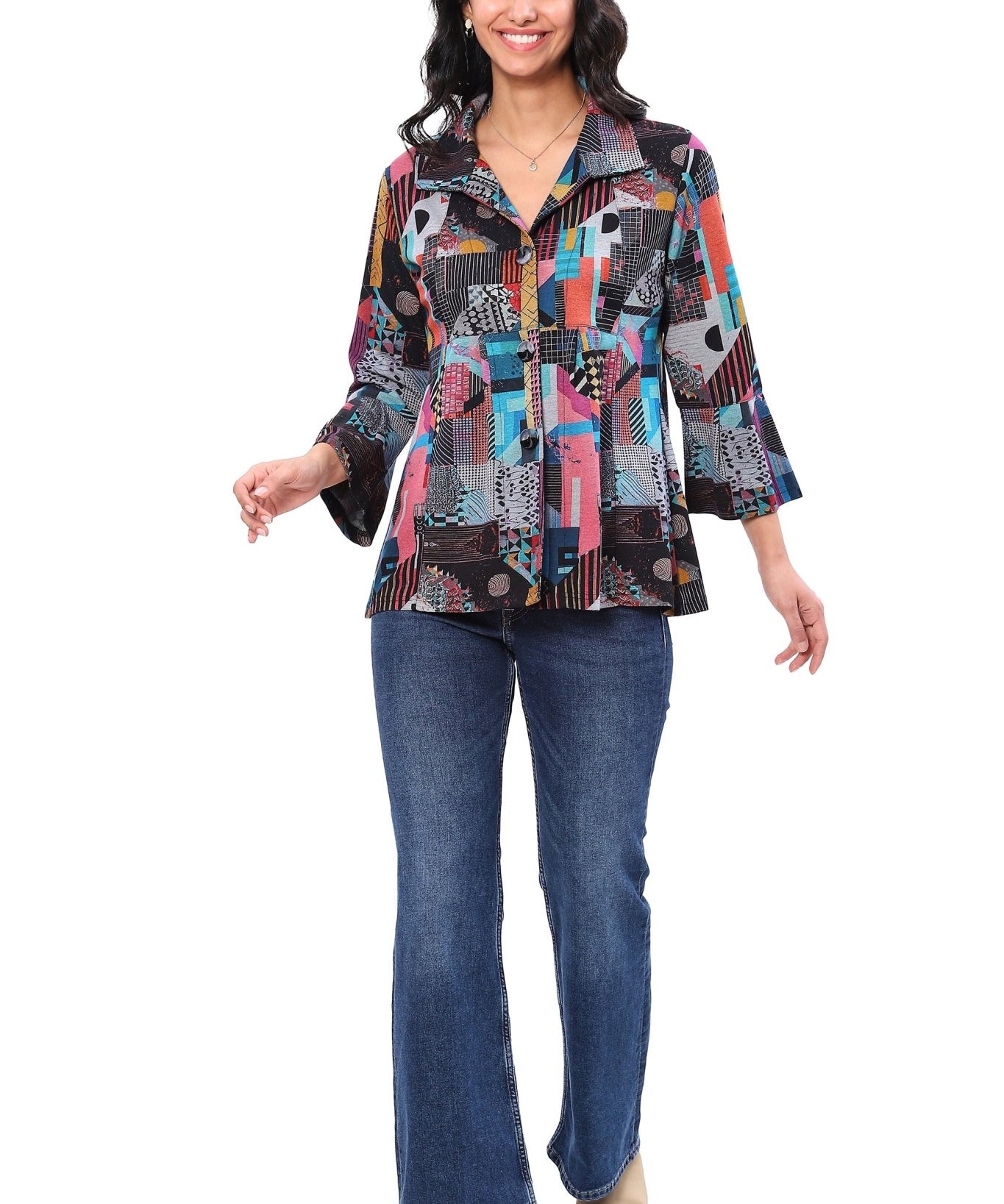 Mamie Flare Shirt - Parsley and Sage - 91385896 - Sugar River Shoppe - 