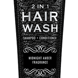 Man Bar 2 in 1 Hair Wash – Dual - Action Cleansing for Hair, Scalp & Body - San Francisco Soap / Man Bar Soap - 722030127716 - Sugar River Shoppe - 