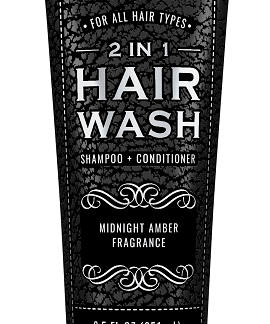 Man Bar 2 in 1 Hair Wash – Dual - Action Cleansing for Hair, Scalp & Body - San Francisco Soap / Man Bar Soap - 722030127716 - Sugar River Shoppe - 
