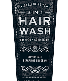 Man Bar 2 in 1 Hair Wash – Dual - Action Cleansing for Hair, Scalp & Body - San Francisco Soap / Man Bar Soap - 722030127799 - Sugar River Shoppe - 