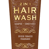Man Bar 2 in 1 Hair Wash – Dual - Action Cleansing for Hair, Scalp & Body - San Francisco Soap / Man Bar Soap - 722030127815 - Sugar River Shoppe - 