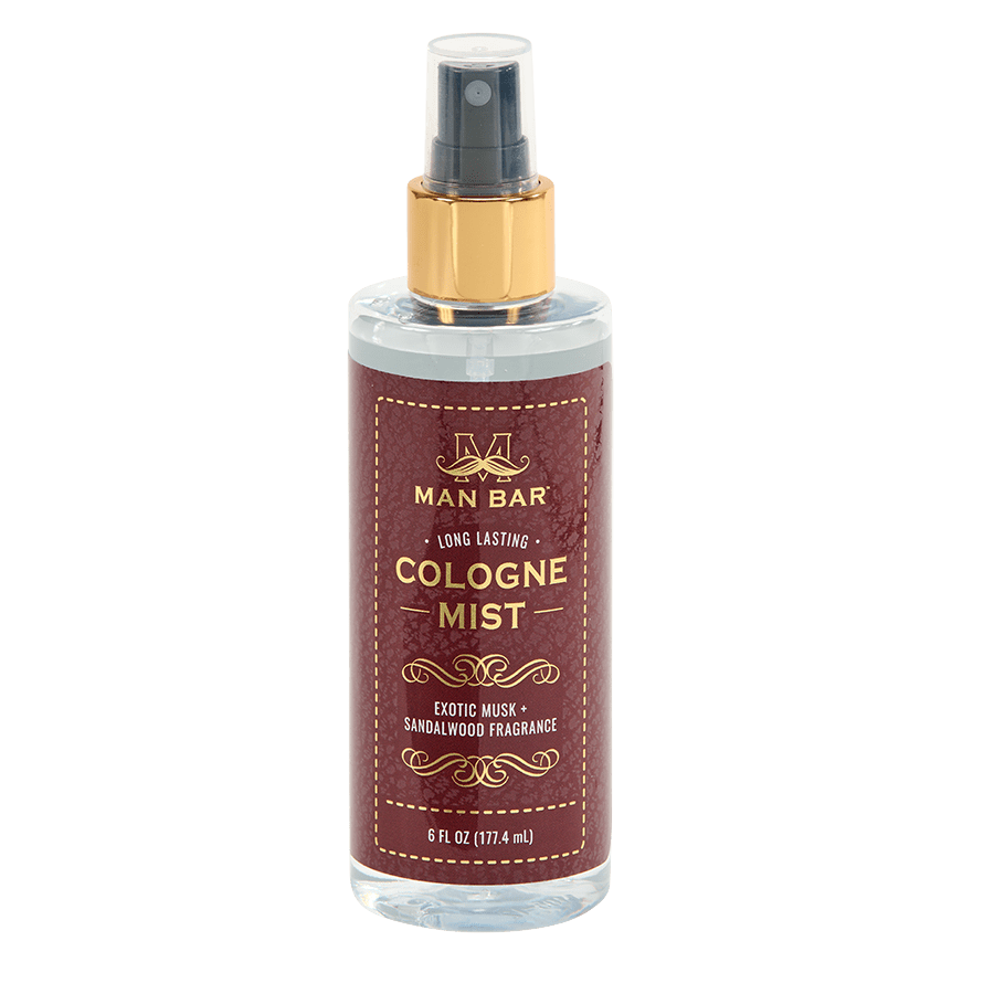 Man Bar Cologne Mist — Luxury Long - Lasting Fragrance for Men - San Francisco Soap / Man Bar Soap - 722030143815 - Sugar River Shoppe - 