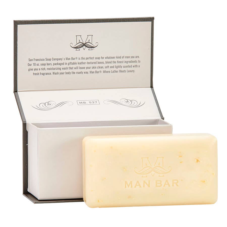 MAN BAR® - Fragrance Free - San Francisco Soap / Man Bar Soap - 722030180810 - Sugar River Shoppe - 