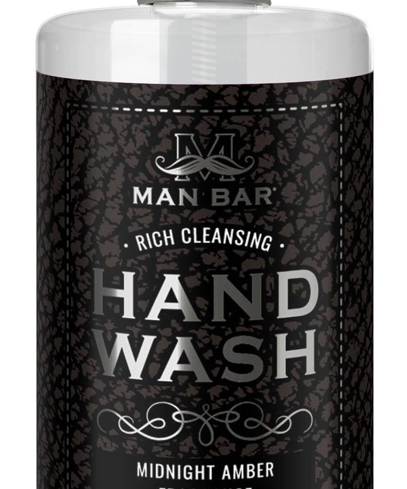 Man Bar Hand Wash Collection – Premium Hand Wash for Men with Masculine Scents - San Francisco Soap / Man Bar Soap - 722030157416 - Sugar River Shoppe - 