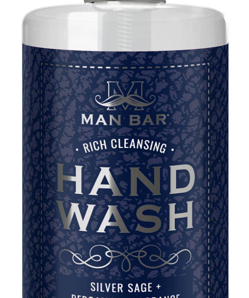 Man Bar Hand Wash Collection – Premium Hand Wash for Men with Masculine Scents - San Francisco Soap / Man Bar Soap - 722030157515 - Sugar River Shoppe - 
