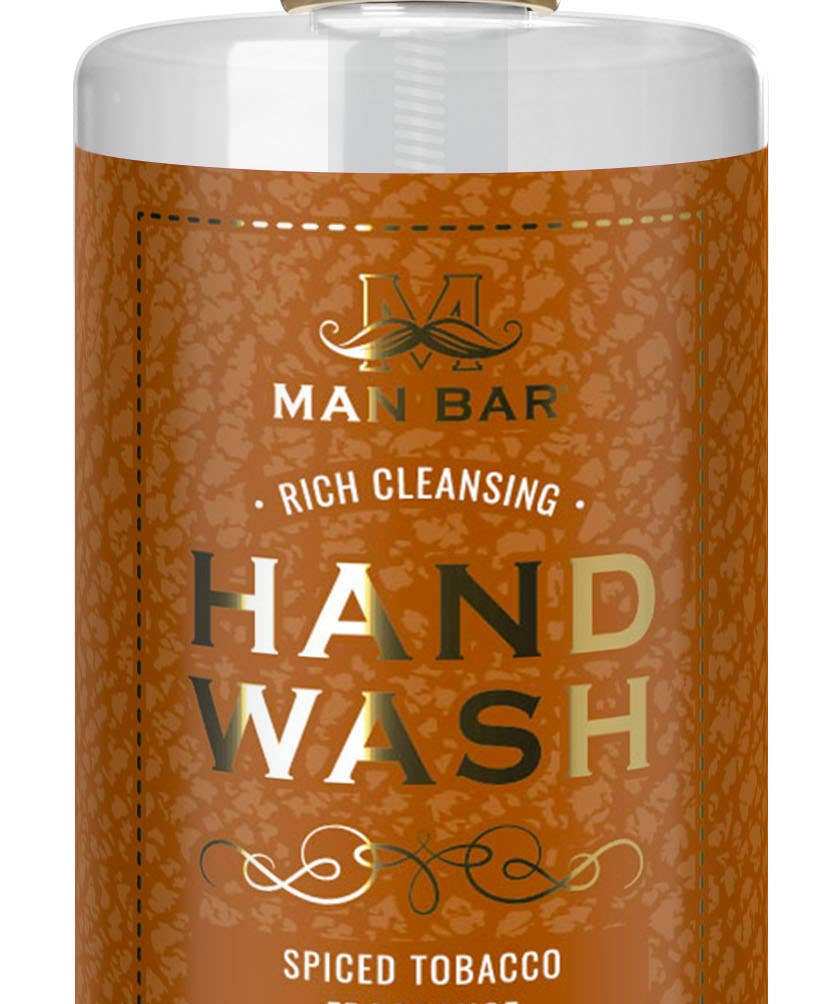 Man Bar Hand Wash Collection – Premium Hand Wash for Men with Masculine Scents - San Francisco Soap / Man Bar Soap - 722030157614 - Sugar River Shoppe - 