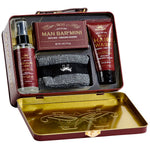 Man Bar Travel Tin Kit - Compact Travel Tin Set - San Francisco Soap / Man Bar Soap - 722030171214 - Sugar River Shoppe - 