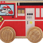 Fire Truck Train Car - Sugar River Shoppe