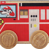 Fire Truck Train Car - Sugar River Shoppe