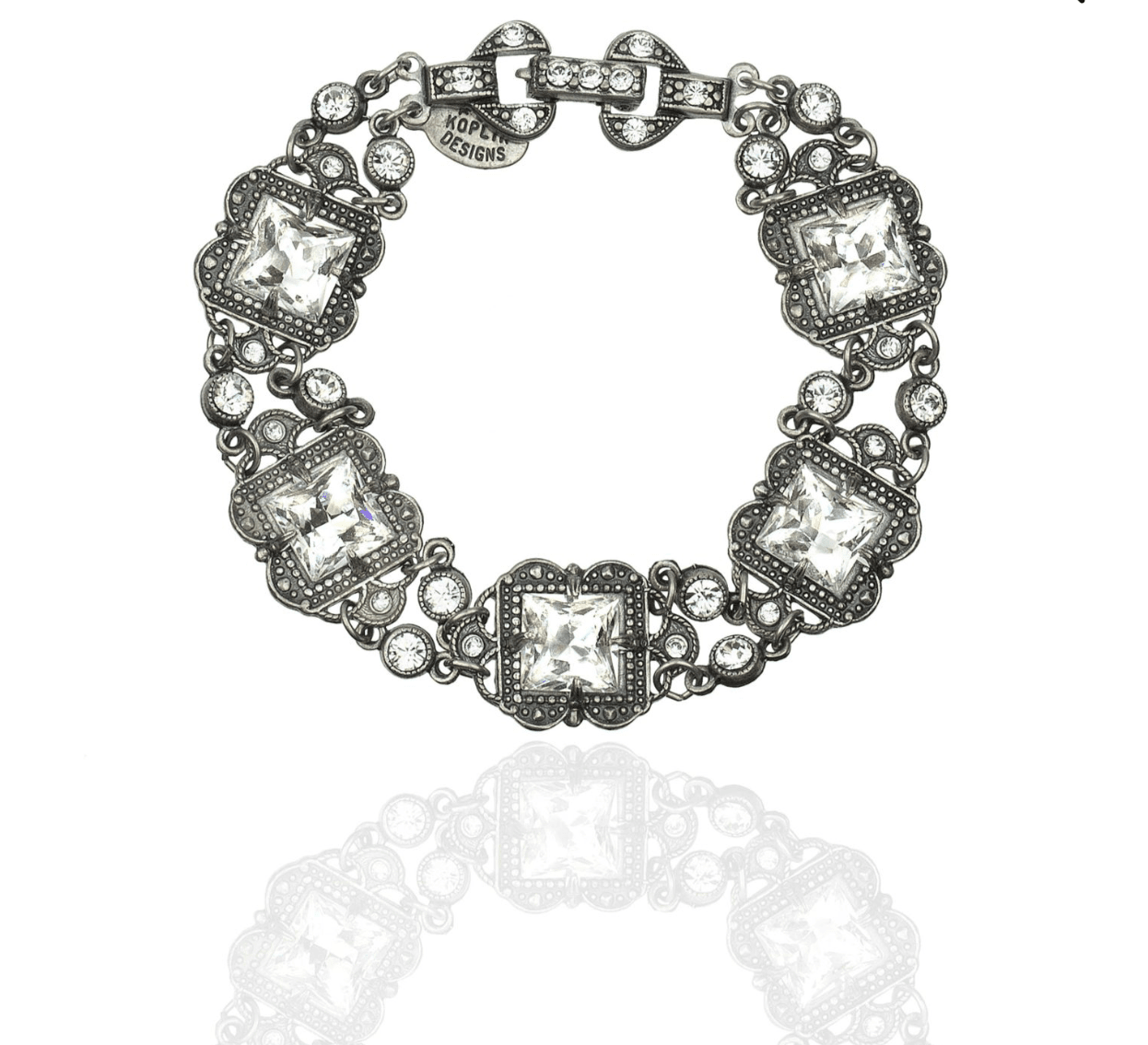 Margaretta Crystal Bracelet - Anne Koplik Designs, Inc. - 260824095204 - Sugar River Shoppe - 