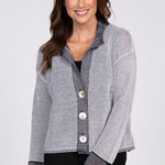Mesh Stitch Cardigan - Habitat -  - Sugar River Shoppe - 