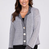 Mesh Stitch Cardigan - Habitat -  - Sugar River Shoppe - 