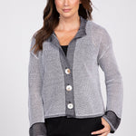 Mesh Stitch Cardigan - Habitat -  - Sugar River Shoppe - 