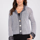 Mesh Stitch Cardigan - Habitat -  - Sugar River Shoppe - 